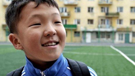 Mongolian footballer