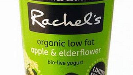 A Rachel's yogurt