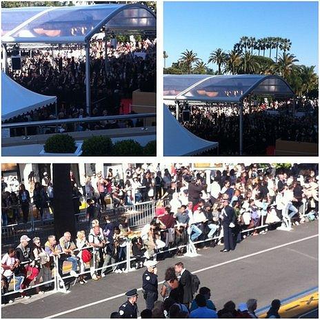 Crowds at Cannes