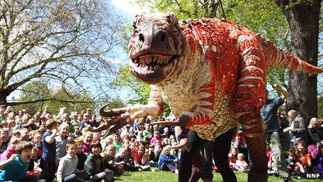 Erth's Dinosaur Petting Zoo (Photo: Joanna Millington)