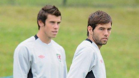 Gareth Bale and Joe Ledley