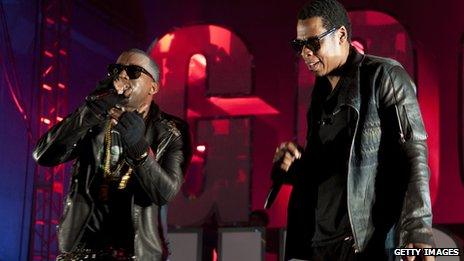 Kanye West and Jay-Z