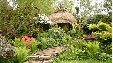 Furzey Gardens display