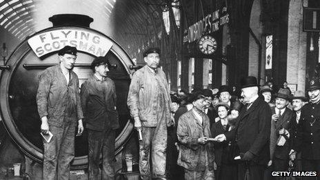 Flying Scotsman train