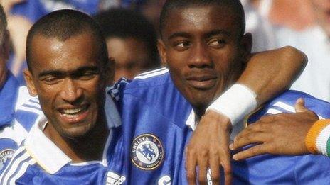 Jose Bosingwa and Salomon Kalou