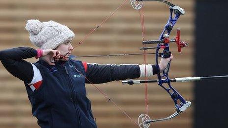 Paralympic archer Danielle Brown