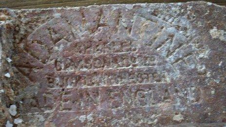 The brick discovered off Sir Lanka