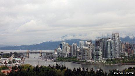 View of Vancouver