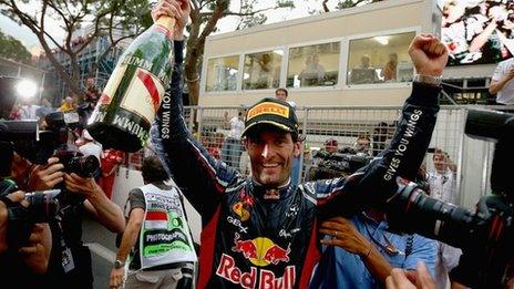 Red Bull's Mark Webber