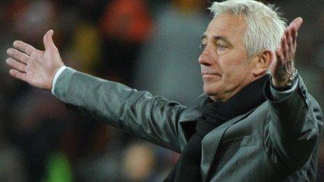 Netherlands manager Bert van Marwijk