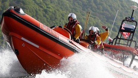 RNLI lifeboat