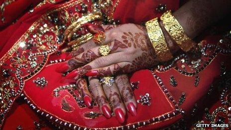 A Pakistani bride