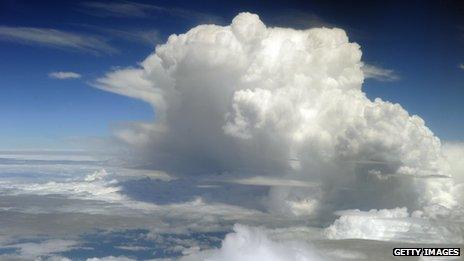 Cumulonimbus cloud formation