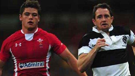 Harry Robinson and Shane Williams