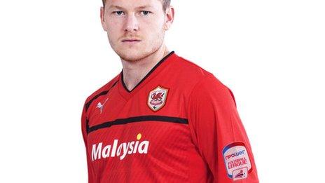 Aron Gunnarsson in new CCFC red home shirt