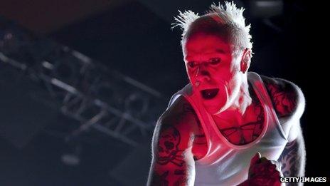 Keith Flint from The Prodigy