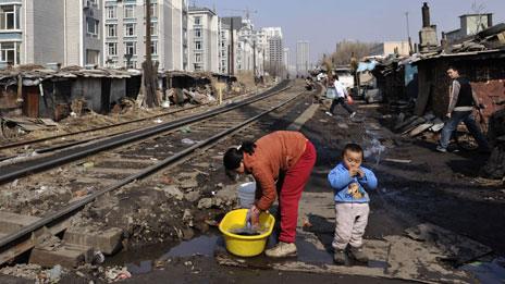 Shanty town in Shenyang