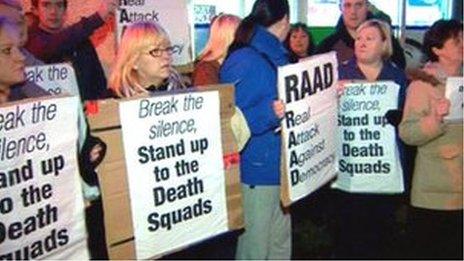 Protest against RAAD