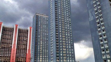 Red Road tower blocks