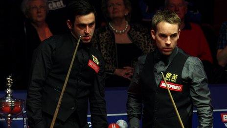 Ronnie O'Sullivan & Ali Carter