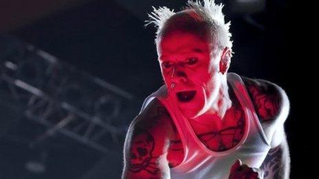 Keith Flint from The Prodigy