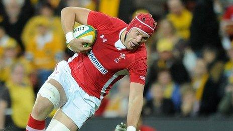 Wales lock Alun Wyn Jones