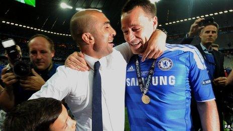 Di Matteo and John Terry