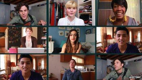 Screengrab of images from Airtime exchanges