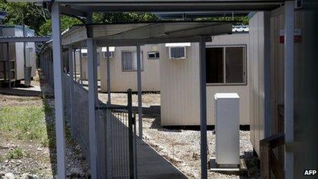 File photo: Detention centre on Australia's Christmas Island