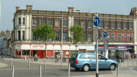 Former Tuttles department store, Lowestoft