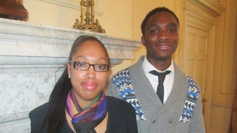 Ayesha and Mayowa, 17, did NCS in 2011