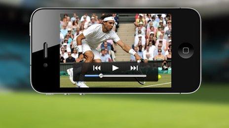 Watch BBC Sport video on your mobile