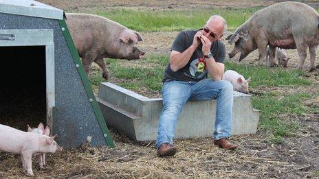 Mark Hayward, Suffolk pig farmer