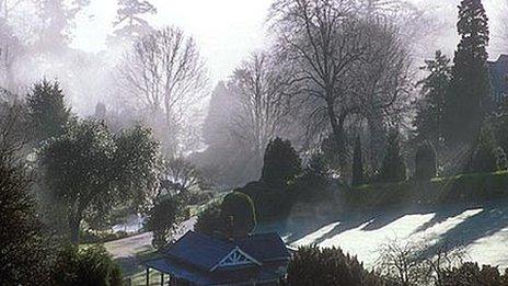 Cwmdonkin Park in Swansea