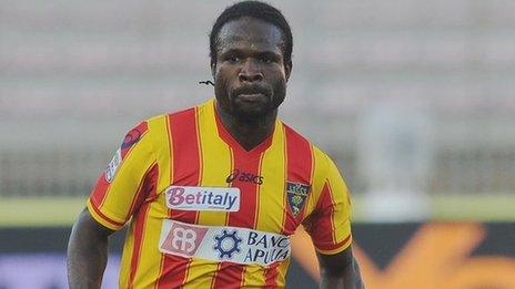 Christian Obodo of Nigeria and Udinese