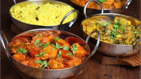 Balti dishes