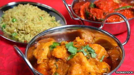 Balti dishes