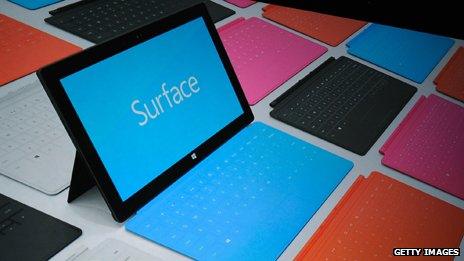 Microsoft's Surface tablet