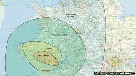 How the 1906 Swansea earthquake was felt