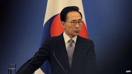 The South Korean president