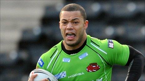 Salford City Reds winger Danny Williams