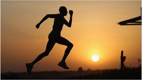 Kenyan runner David Rudisha