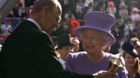 Her Royal Majesty the Queen at Royal Ascot