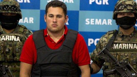 Jesus Alfredo Guzman Salazar, who authorities alleged on 21 June 2012 was the son of El Chapo Guzman