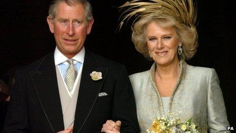 The Prince of Wales and the Duchess of Cornwall