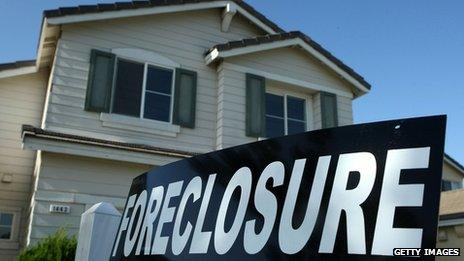 Stockton foreclosure sign