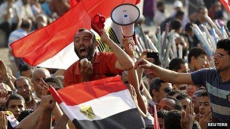 Crowd in Tahrir Square, Cairo, 3 June 12