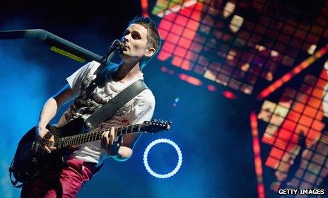 Matt Bellamy of Muse