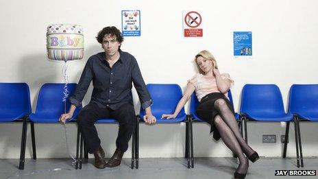 Stephen Mangan and Lisa Dillon (Photo: Jay Brooks)