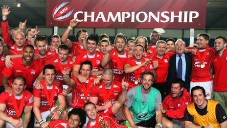 London Welsh won the Championship last season